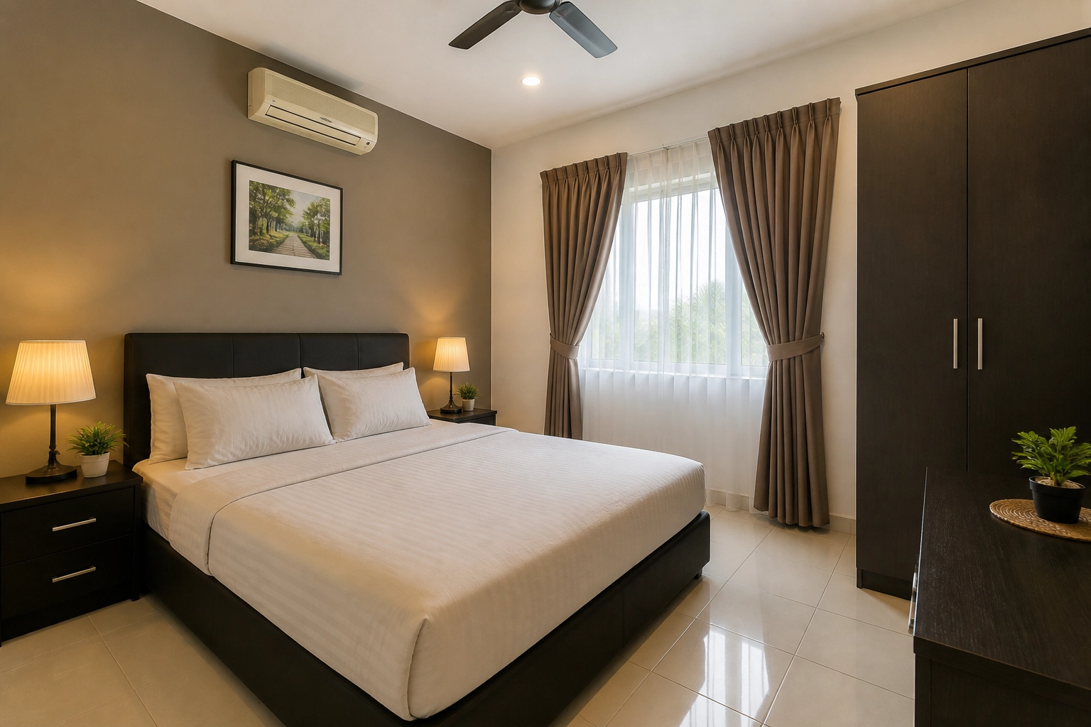 Bilik tidur homestay